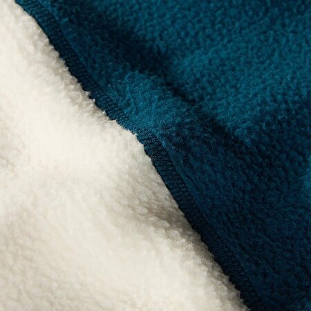 ERKEK YUMIORI 1/4 BOY FERMUARLI POLAR MONT