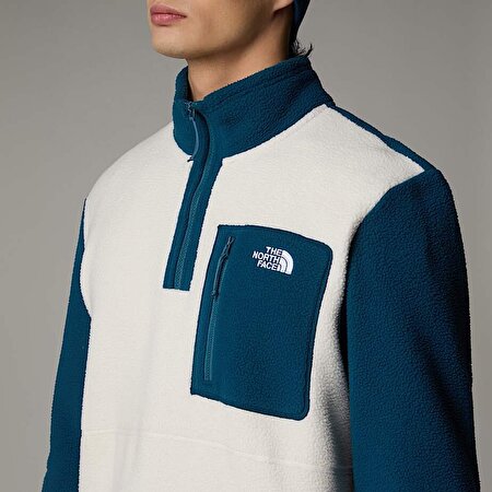 ERKEK YUMIORI 1/4 BOY FERMUARLI POLAR MONT