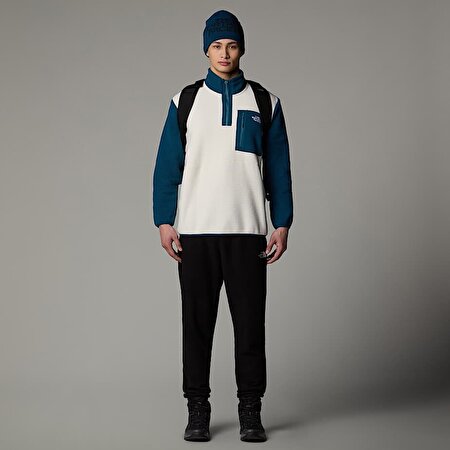 ERKEK YUMIORI 1/4 BOY FERMUARLI POLAR MONT