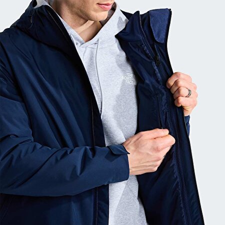 Erkek Carto Mono Triclimate 3'ü 1 Arada Kapüşonlu Mont