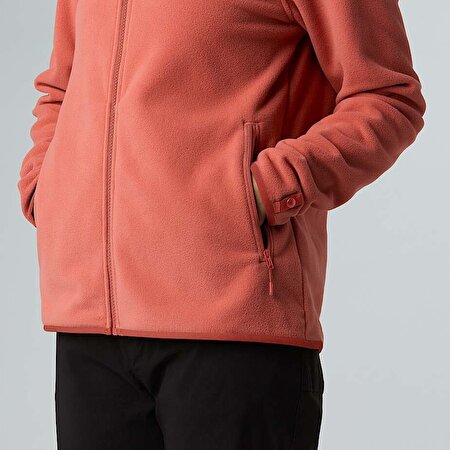 Kadın Glacier Tam Boy Fermuarlı Polar