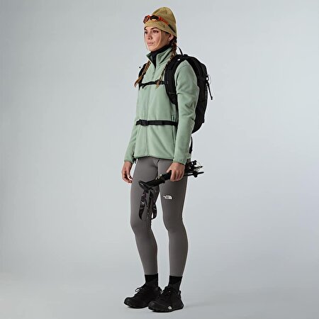 Kadın Glacier Tam Boy Fermuarlı Polar