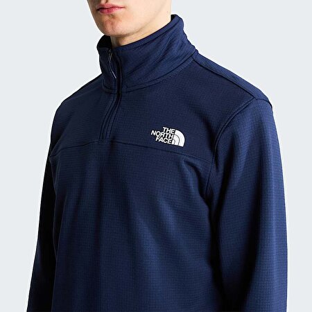 Erkek Cedar Trail Grid 1/4 Fermuarlı Polar Mont