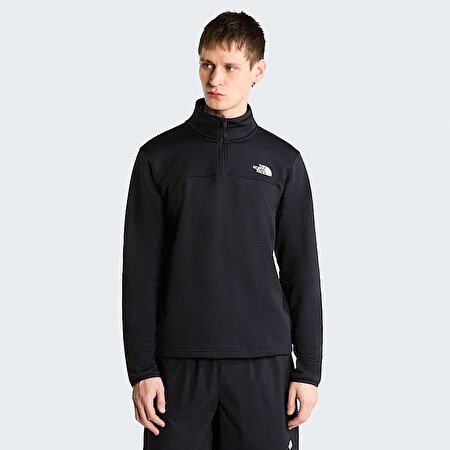 Erkek Cedar Trail Grid 1/4 Fermuarlı Polar Mont