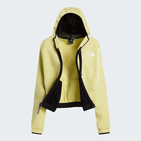 Kadın Mountain Athletics Tam Boy Fermuarlı Polar Mont