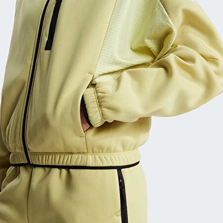 Kadın Mountain Athletics Tam Boy Fermuarlı Polar Mont