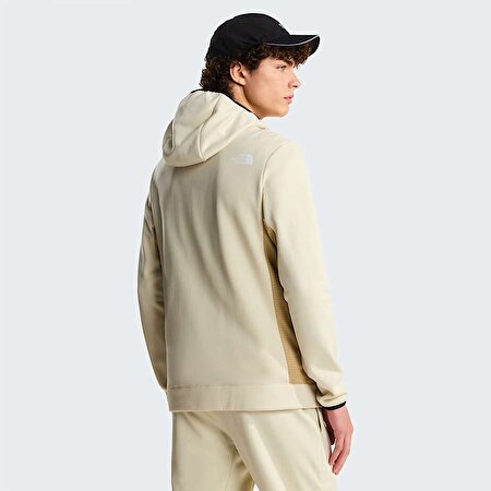 Erkek Mountain Athletics Tam Boy Fermuarlı Kapüşonlu Polar