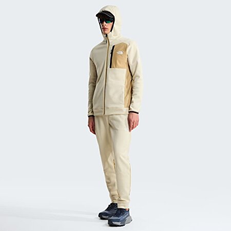 Erkek Mountain Athletics Tam Boy Fermuarlı Kapüşonlu Polar