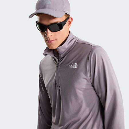 Erkek 24/7 1/4 Fermuarlı Uzun Kollu Tişört