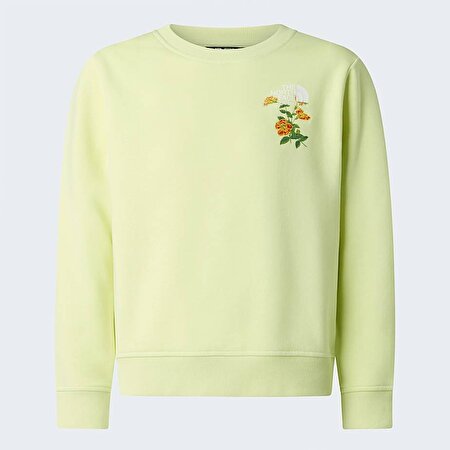Kız Çocuk Flora Relaxed Sweatshirt