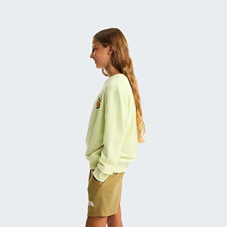 Kız Çocuk Flora Relaxed Sweatshirt