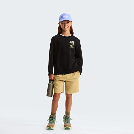 Kız Çocuk Flora Relaxed Sweatshirt