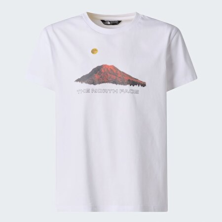 Erkek Çocuk Mountain Night Relaxed Tişört