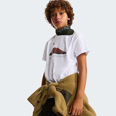 Erkek Çocuk Mountain Night Relaxed Tişört