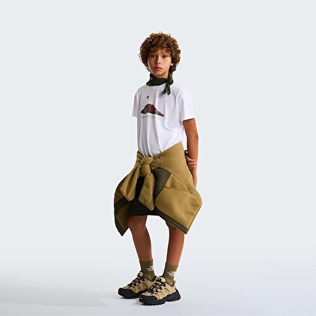 Erkek Çocuk Mountain Night Relaxed Tişört