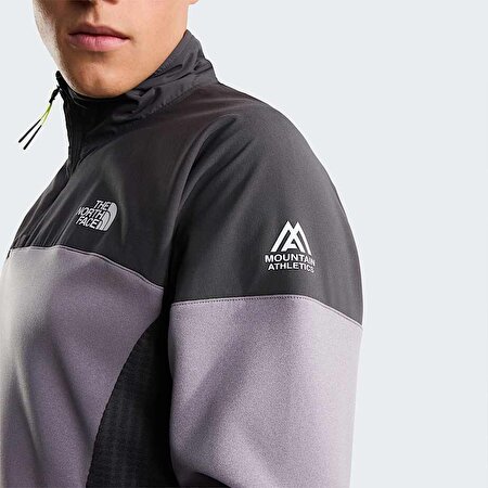 Erkek Mountain Athletics 1/4 Fermuarlı Polar