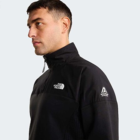Erkek Mountain Athletics 1/4 Fermuarlı Polar