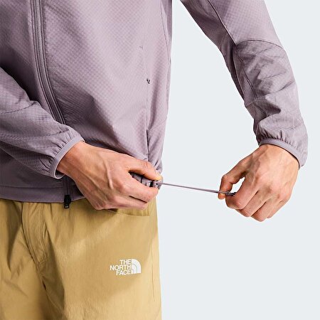 Erkek Hybrid Tek Approach Tam Boy Fermuarlı Kapüşonlu Mont