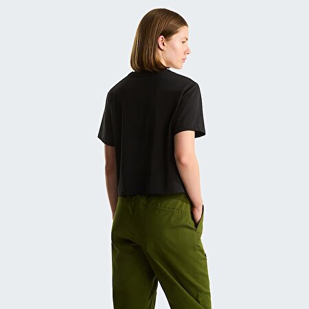 Kadın Evolution Simple Dome Cropped Relaxed Tişört