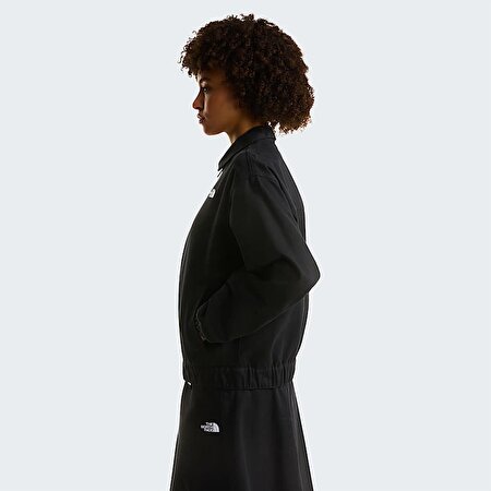 Kadın Twill Collared Mont