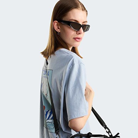 Erkek Mountain Celebration Regular Graphic Tişört