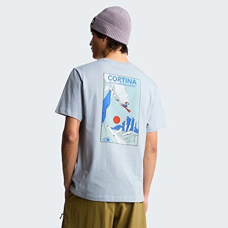 Erkek Mountain Celebration Regular Graphic Tişört