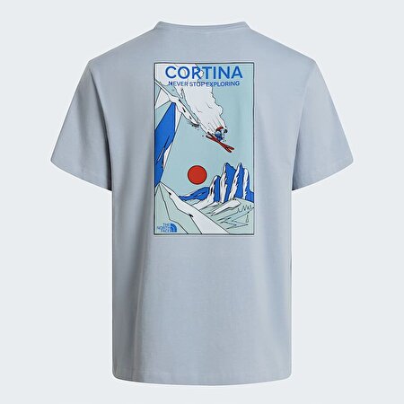 Erkek Mountain Celebration Regular Graphic Tişört