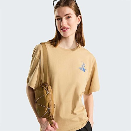 Erkek Mountain Celebration Regular Graphic Tişört