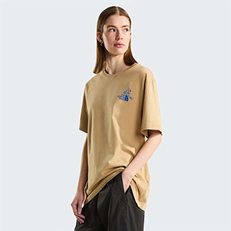 Erkek Mountain Celebration Regular Graphic Tişört