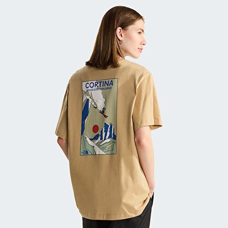 Erkek Mountain Celebration Regular Graphic Tişört