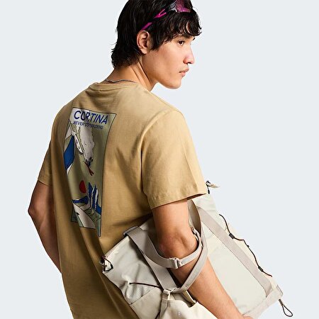 Erkek Mountain Celebration Regular Graphic Tişört