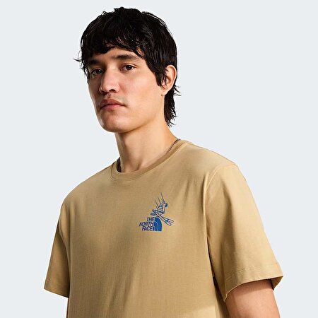 Erkek Mountain Celebration Regular Graphic Tişört