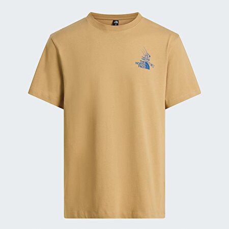 Erkek Mountain Celebration Regular Graphic Tişört