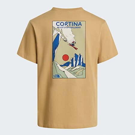 Erkek Mountain Celebration Regular Graphic Tişört