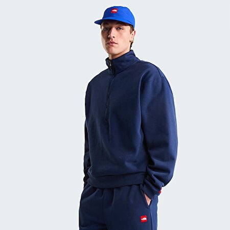 Erkek TNF Redbox 1/2 Fermuarlı Polar