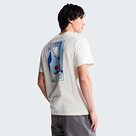 Erkek Mountain Celebration Regular Graphic Tişört