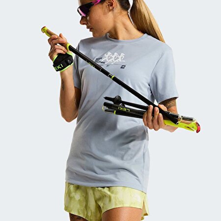 Kadın Bitmap Silhouette Graphic Tişört