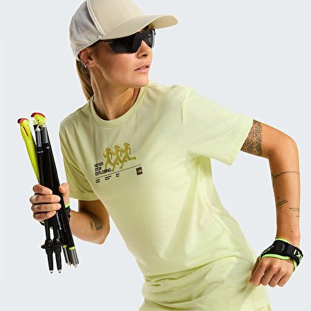 Kadın Bitmap Silhouette Graphic Tişört