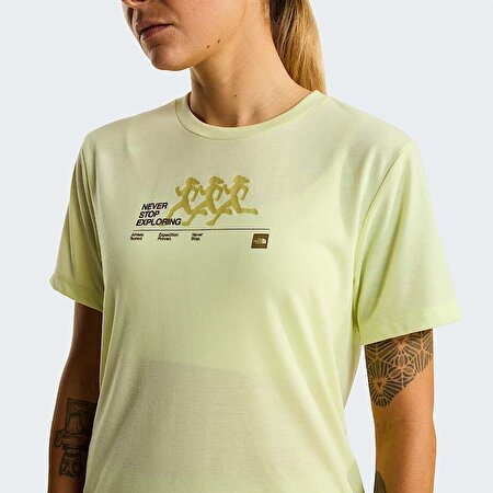 Kadın Bitmap Silhouette Graphic Tişört