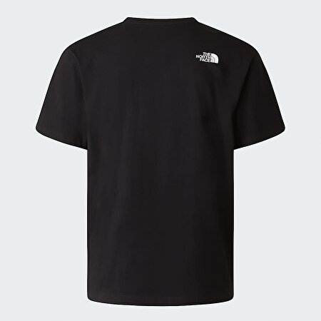 Erkek Mountain Logo Relaxed Graphic Tişört