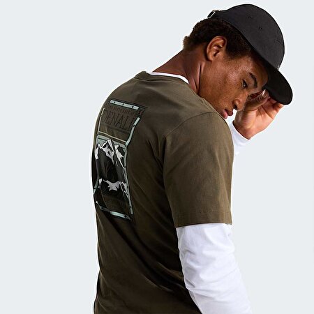 Erkek North Faces Regular Graphic Tişört