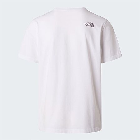 Erkek Mountain Line Regular Graphic Tişört