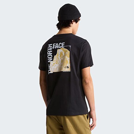 Erkek Half Dome Photo Regular Graphic Tişört