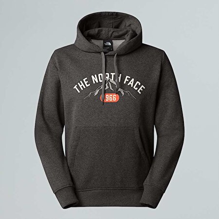 M VARSITY GRAPHIC RELAXED HOODED SWEATSH