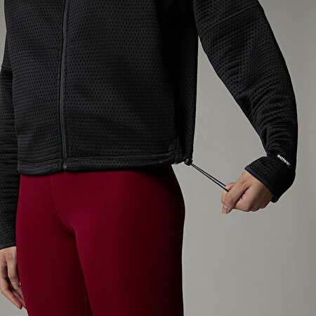 KADIN VERTICAL THERMAL TAM BOY FERMUARLI KAPÜŞONLU MONT