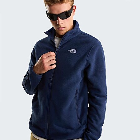 Erkek Glacier Tam Boy Fermuarlı Polar