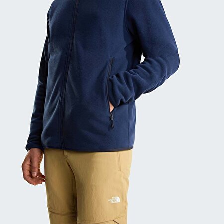 Erkek Glacier Tam Boy Fermuarlı Polar