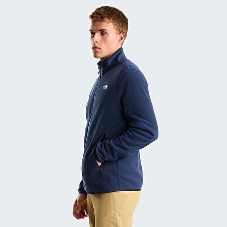 Erkek Glacier Tam Boy Fermuarlı Polar