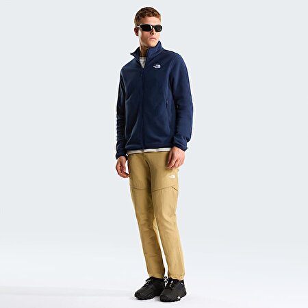 Erkek Glacier Tam Boy Fermuarlı Polar