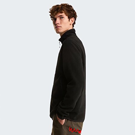 Erkek Glacier Tam Boy Fermuarlı Polar